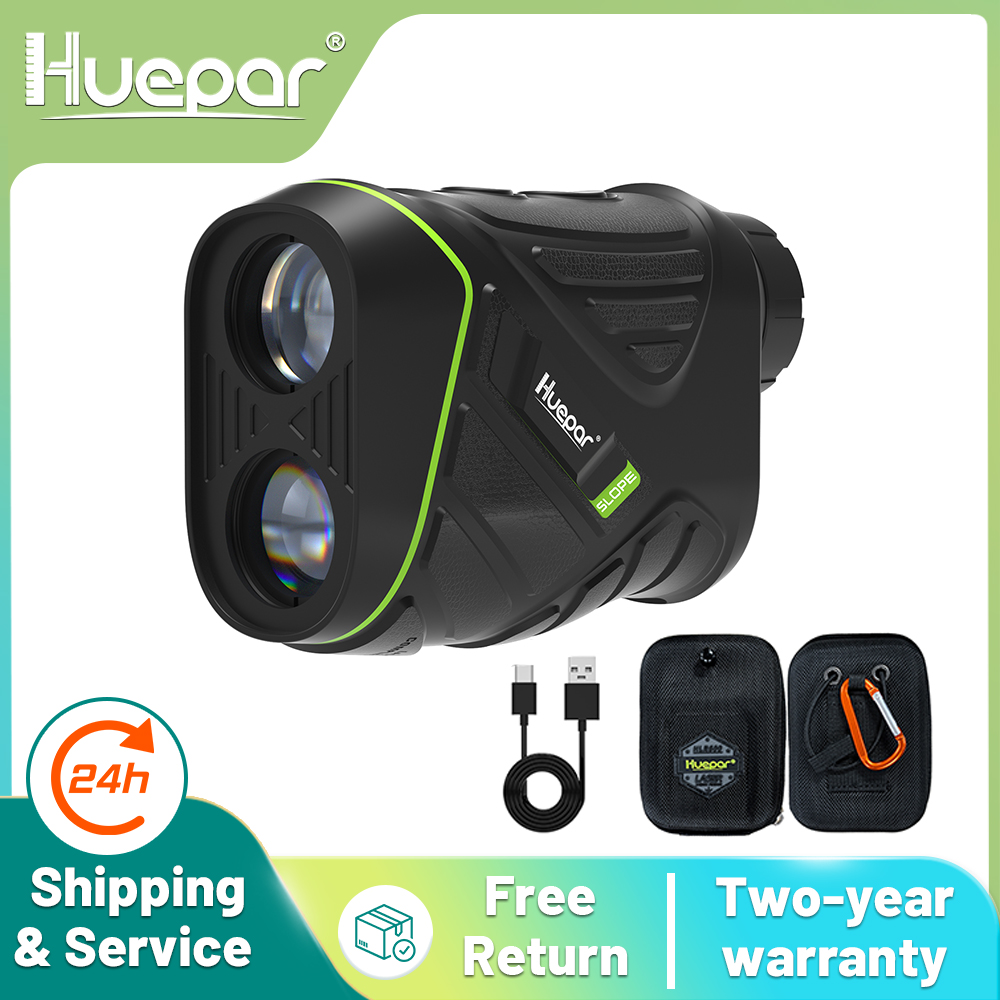 Rangefinder Laser Golf - Huepar-Golf Laser Rangefinder com Inclinação Compensação,