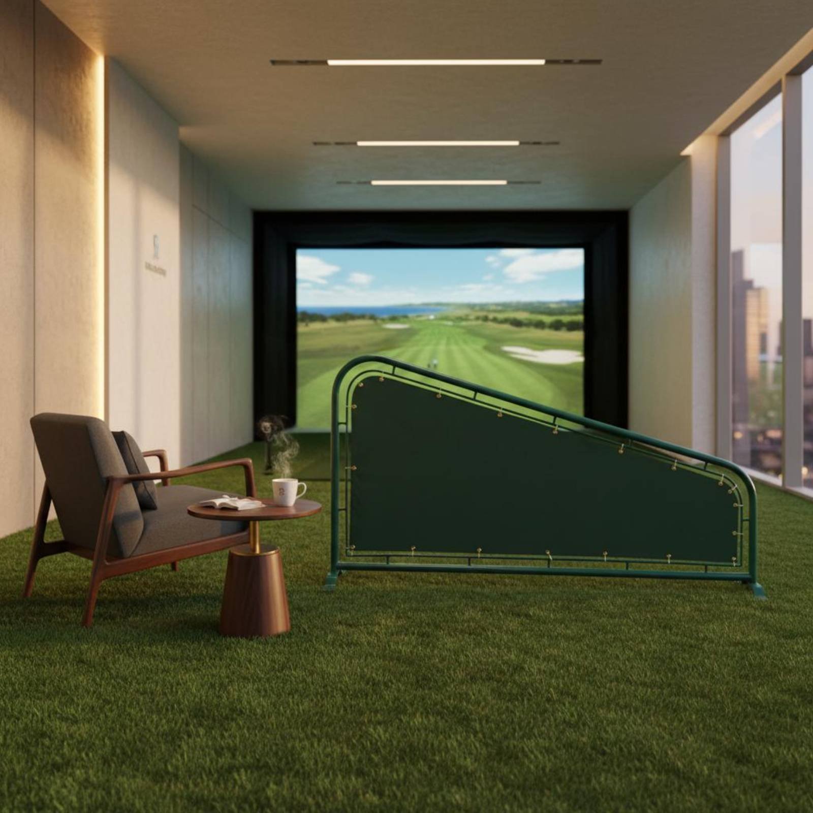 Divisor de Golfe em Lona Refor - Golf Equipment avaliação e preço