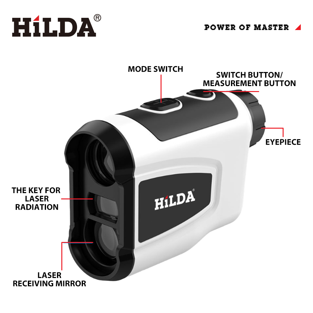 HILDA 800M Medidor de Distânci - Rangefinder Laser Golf avaliação e preço