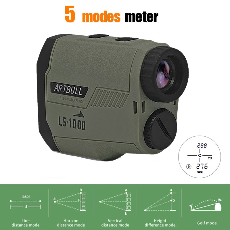 Telêmetro laser artbull para c - Rangefinder Laser Golf avaliação e preço